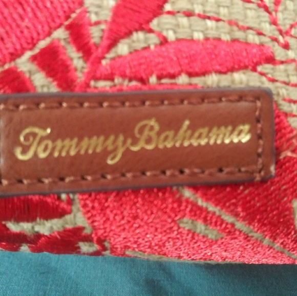 Tommy Bahama Palm Beach Linen Tote - Picture 5 of 8